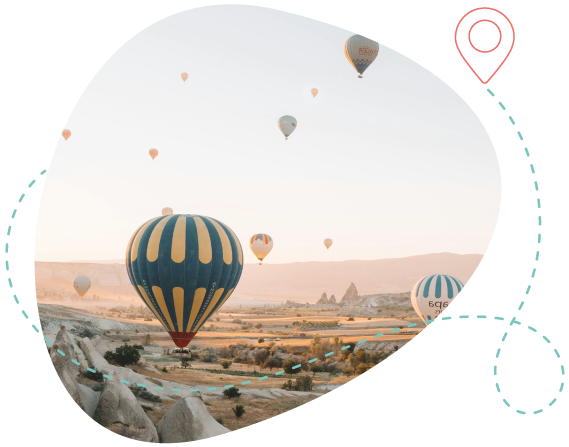 Balloons in flight representing mental and emotional well-being: support for overcoming perfectionism, life crises, insecurity, and emotional dependency.